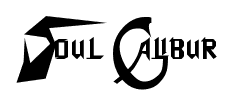 Soul Calibur font